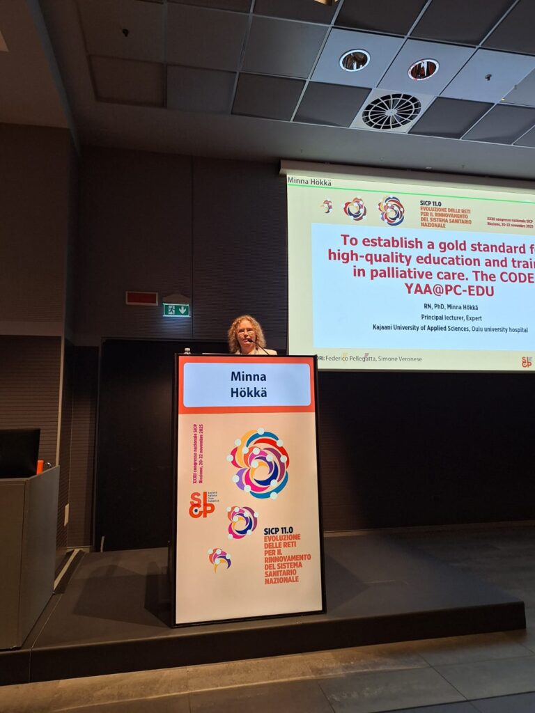 CODE-YAA Presented at the 32nd Italian SICP Conference