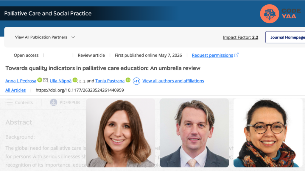 New Publication | Towards quality indicators in palliative care education: An umbrella review